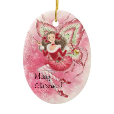 Ballet Fairy Christmas Ornament by StudioMiyabi
