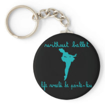 Ballet Key Chain