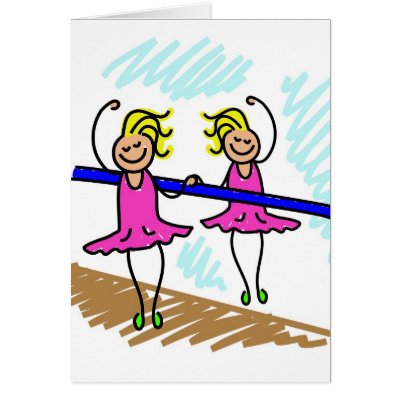 Ballet Kid Cards by prawny