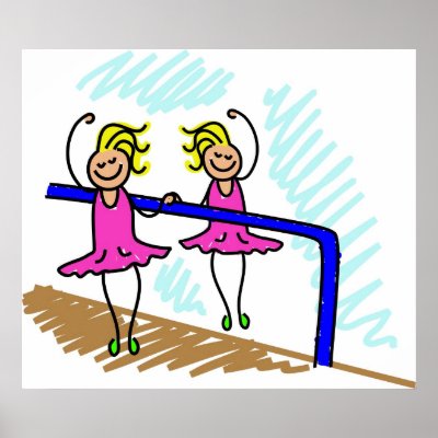 Ballet Kid Print by prawny
