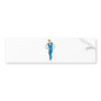 Ballet Man Bumper Sticker
