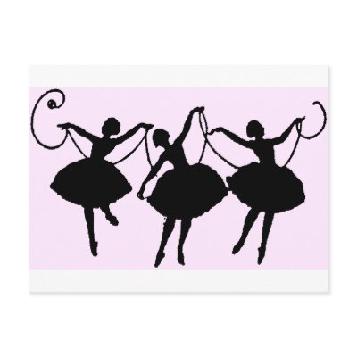 Ballet merchandise postcards by Tamathaa
