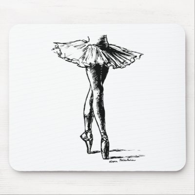 Ballet Mouse Mats by InspirationalStories