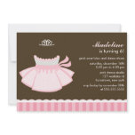 Ballet Party Invitations
