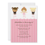 Ballet Party Invitations