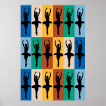 Ballet Pattern Posters