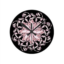 Ballet Pattern (standard) clock