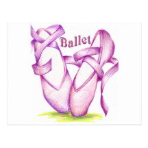 Ballet Post Card