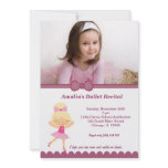 Ballet Recital Personalised Announcements