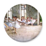 Ballet Rehearsal Refrigerator Magnet