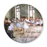 Ballet Rehearsal Fridge Magnet