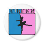 Ballet Rock! Refrigerator Magnet