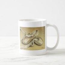 Ballet shoes mug