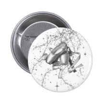 Ballet Shoes Pinback Buttons