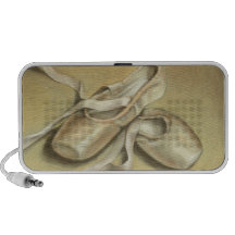 Ballet shoes speaker system