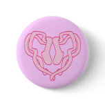Ballet Slipper Heart Pin