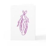 Ballet Slippers Greeting Card