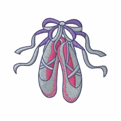 Ballet Slippers by ZazzleEmbroidery