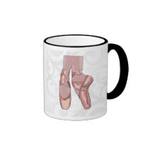 Ballet Slippers Toe Shoes Coffee Mug