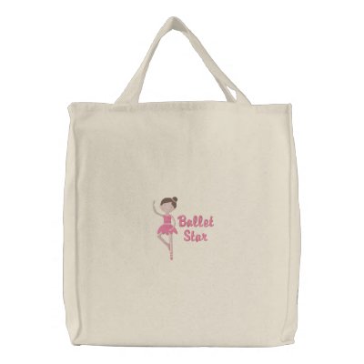 Ballet Star Embroidered Bag by CelebrationBazaar