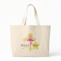 Ballet Star Tshirts and Gifts Tote Bags
