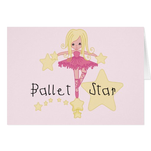 Ballet Star Tshirts and Gifts Cards