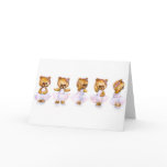 Ballet Steps Card