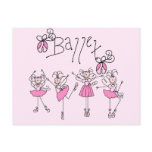 Ballet T-shirts and Gifts Post Cards