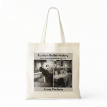 Ballets Russes Anna Pavlova Tote Bag