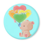 Balloon Bear Magnet