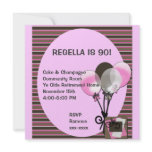 Balloon Birthday Invitation ~ Customise!