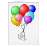balloon bouquet card