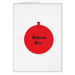Balloon Boy Greeting Card