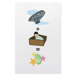 Balloon + Boy Hiding in Box = $$ Stardom $$ Stationery Design