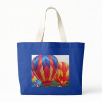 Balloon brightly coloured canvas bag