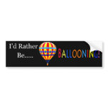balloon bumper sticker