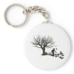 Balloon Clown Old Tree & Black Birds Original