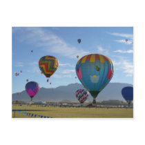 Balloon cluster postcards