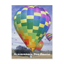 balloon fiesta 1 postcard