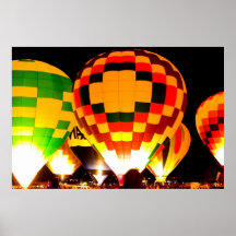 Balloon Glow Print