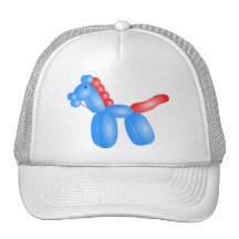 Balloon_Horse_Vector_Clipart Trucker Hat