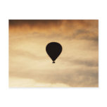 Balloon In Sky Post Card