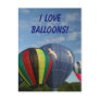 Balloon!  Launch Day! Post Card