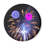 Balloon Love - magnet