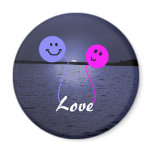 Balloon Love - magnet