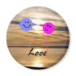 Balloon Love - magnet