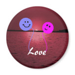 Balloon Love - magnet