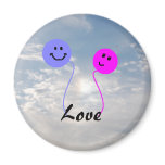 Balloon Love - magnet
