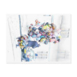 Balloon Seller postcards