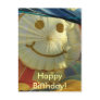 Balloon Smiley Face, Happy Birthday! Post Cards